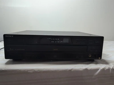 Sony CDP-CA8ES 5-Disc Changer CD Player Optical Out (WORKS) - Image 1 of 4