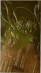 Skybox Superman 1994 platino forgiato in inserto oro #FG4 L'uomo di domani - Foto 1 di 10