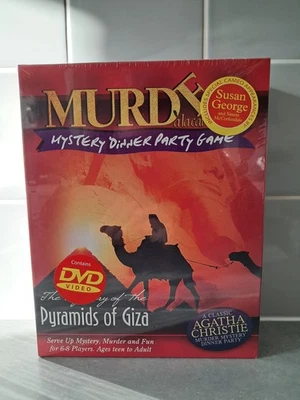 Murder a la Carte, Pyramids of Giza, Mystery Dinner Party Game. NEW & SEALED - Image 1 of 4