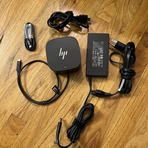 Stacja dokująca HP Thunderbolt 120W G4 HSN-IX03 W/HP TPN-CA19 używana. - Zdjęcie 1 z 13