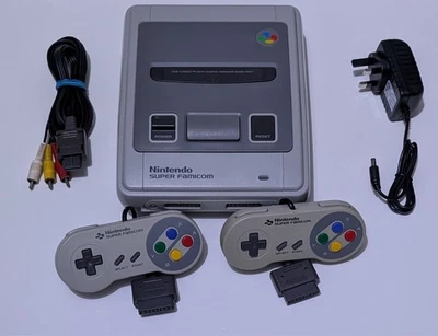 Super Famicom SNES Console 50/60hz Switchless uIGR Controller AV Cable Recapped - Image 1 of 4