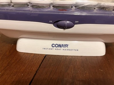 CONAIR Instant Heat Hairsetter 20 Sizes Velvet Hot Rollers w/Clips CHV21 Tested - Image 1 of 3