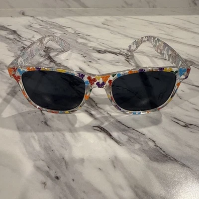 Disney Parks Mickey Mouse Ear Balloons Icons Multicolor Adult Sunglasses - Image 1 of 4