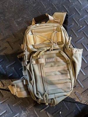 New Maxpedition Sitka Gearslinger Khaki Backpack Sling Bag - NWT - Image 1 of 4