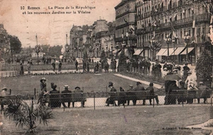 CPA 35 RENNES - La Place de la République - Bild 1 von 2