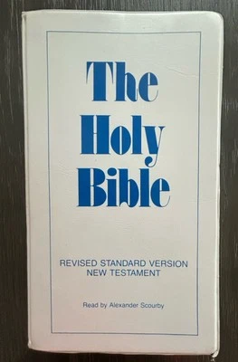 Holy Bible On Cassette Alexander Scourby NT RSV - Image 1 of 3