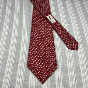 Vineyard Vines Martha’s Vineyard Red Seagulls Necktie Neck Tie 60 X 3-3/4 #0602 - Picture 1 of 14