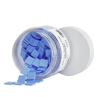 100PCS 12x12mm  Grey Thermal Silicone Pad for Mobile Phone Repair Notebook6205 - Image 1 of 4