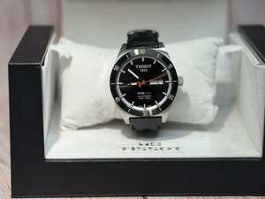 TISSOT PRS 516 Automatik Schwarz/Edelstahl/Leder - Bild 1 von 15