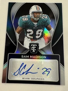2024 Panini Totally Certified Sam Madison Auto Miami Dolphins - Picture 1 of 2
