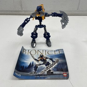 ORIGINAL RETRO LEGO BIONICLE USED Toy Set & Manual Retired - Vahki Bordakh 8615