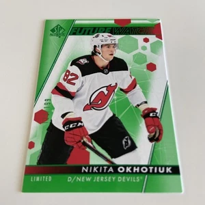 NHL Card-Nikita Okhotiuk-Green xxx/199 Future Watch-SP Authentic 2022-23-Devils - Bild 1 von 2