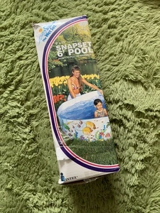 Vintage 90s Intex Wet Set POOL 6’ x 15”  Snap Set Ready To Fill New Open Box - Picture 1 of 13