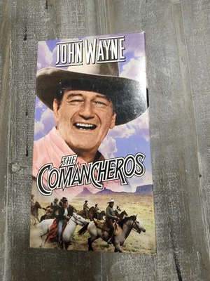 John Wayne THE COMANCHEROS 1961  Renewed 1989 VHS - Image 1 of 4