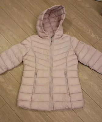 NEW Reebok 127805 Hooded Puffer Jacket Coat Dusty Mauve  Pink Women's  M - Image 1 of 4