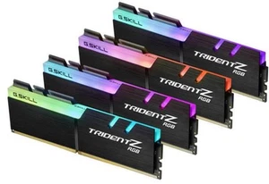G.SKILL F4-3200C16Q-32GTZR Trident Z RGB Series 32 GB (8 GB x 4) DDR4 3200 MHz P - Picture 1 of 6