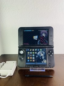 Nintendo 3DS XL LL Gray Handheld English Console Charger Stylus SD US TESTED
