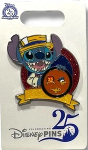 Disney Celebrating 25 Years Pin Stitch 25th Anniversary Of Pin Trading 2025 Pin - Bild 1 von 1
