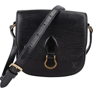 Louis Vuitton Noir Epi Leather Saint Cloud PM Crossbody Bag Tasche - Bild 1 von 13