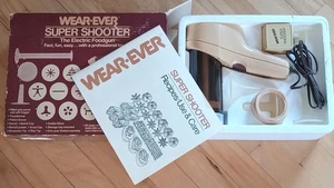 Vtg Wear Ever 70123 Super Shooter Electric Cookie Press Gun Complete w/ Manual - Picture 1 of 13