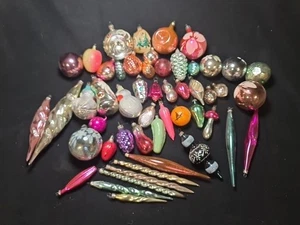 decorations Christmas 50 Vintage Soviet glass Xmas Christmas ornaments.1970-1980 - Picture 1 of 24