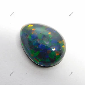 Natural Multi Color Fancy Cut Doublet Opal 9.80 Ct CERTIFIED Loose Gemstone - Picture 1 of 14