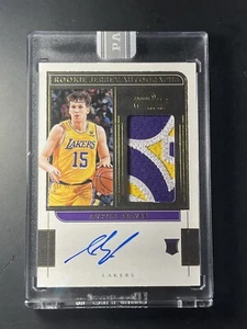 White Box 1/1 Austin Reaves RC 2021-22 Panini One and One Rookie Patch Auto RPA - Picture 1 of 2