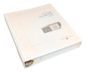 HP 3437A Voltmetro di sistema manuale operativo - Foto 1 di 1
