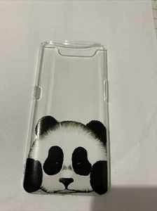 Samsung galaxy A80 Cute Panda Animals Soft Gel Case clear - Picture 1 of 1