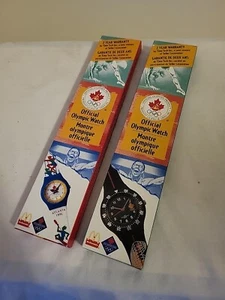 McDonald's 1996 Atlanta Official Olympic Watch B+D with Box - Picture 1 of 6