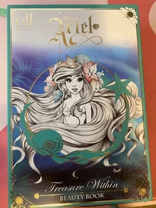 ELF Disney Ariel Makeup Palette Beauty Book Treasure Within - Picture 1 of 5