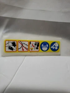 X505006660 Etichetta di avvertimento eco - Foto 1 di 1