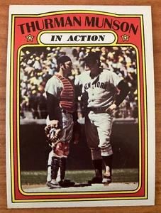 NEW YORK YANKEES: 1972 Topps #442 Thurman Munson IA - EX+! - Picture 1 of 1
