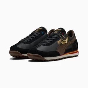 Unisex PUMA x Harry Potter Easy Rider Sneakers PUMA Black-Chocolate 401208_01 - Picture 1 of 8