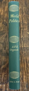 Weltpolitik - A.F.K. Organski - Alfred A. Knopf, 1960 Druck - Ex-Bibliotheksexemplar - Bild 1 von 3
