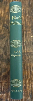 World Politics -A.F.K. Organski -Alfred A. Knopf, 1960 printing- Ex-Library Copy - Image 1 of 3