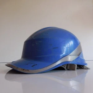 Casque chantier construction helmet VENITEX ABS DIAMOND design XXe France - Imagen 1 de 12