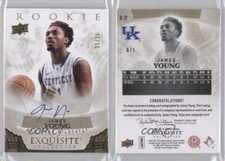 2013 Upper Deck Exquisite Collection Rookie Spectrum /25 James Young #R-JY Auto
