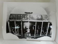 Vintage Original Goodyear Tires Blimp Interior Control Panel 8x10 Photograph #1