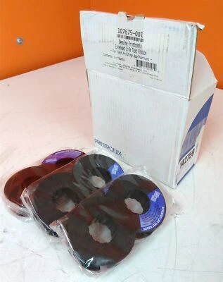 Box of 3 Expired Sealed Printronix 107675-001 Text Ribbon Manufactured 2009 - Image 1 of 4