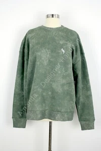 Neu mit Etikett Abercrombie & Fitch Herren Sweatshirt Größe Large grün - Bild 1 von 3