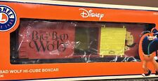 Lionel 6-25006 Disney Big Bad Wolf Hi-Cube box car NEW O-Gauge MTH FREE SHIPPING