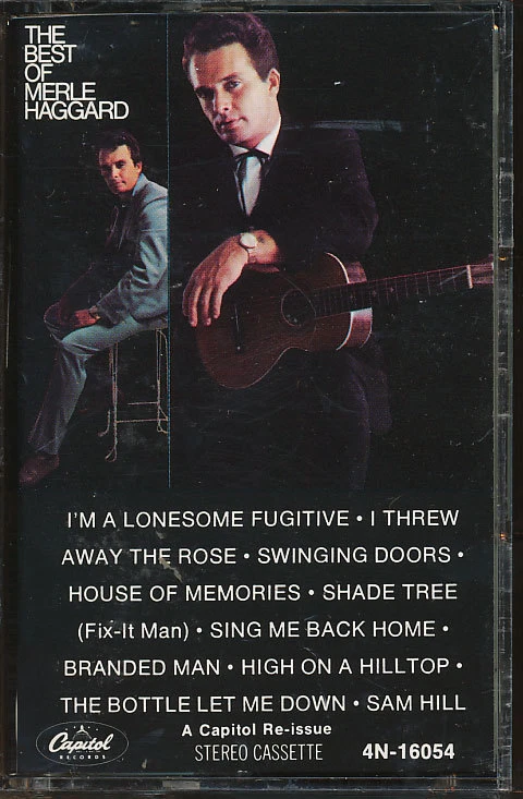 Merle Haggard Best of Cassette Tape 4n 16054 Capitol USA