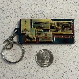 Charleston South Carolina Travel Souvenir Keychain Key Ring #46702 - Picture 1 of 3