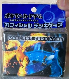 Pokémon Deck Box Zapdos Moltres Articuno Japanese New Factory Sealed 2004 - Picture 1 of 5
