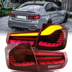 Luces traseras LED VLAND GTS para BMW Serie 3 F30 F35 F80 2012-2018 DRL con animación - Imagen 1 de 15
