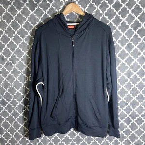 Felpa Marc Ecko full zip con cappuccio uomo taglia media nera - Foto 1 di 7