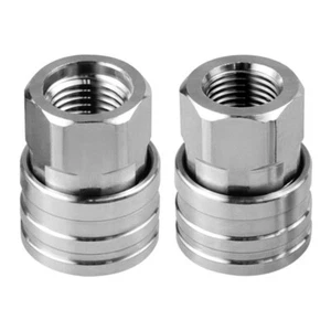 Accesorios adaptadores de lavadora a presión de conexión rápida para eficiencia superior 1/4" - Imagen 1 de 10