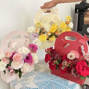 DIY Butterfly Flower Box Hollow Out Flower Packaging Bag  Valentine's Day