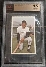 1971 DELL Today's Team Stamps Willie Mays BGS 9.5 GEM MINT Giants #257